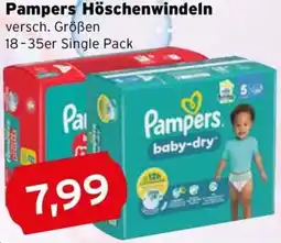 CAP Markt Pampers Höschenwindeln Angebot