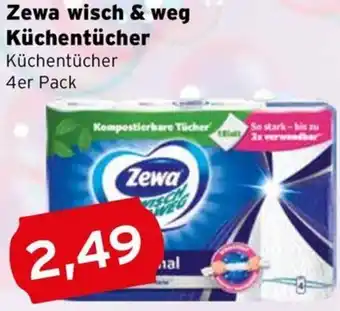 CAP Markt Zewa wisch & weg Küchentücher Angebot