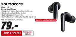 MediaMarkt Soundcore Liberty 5 In-ear Kopfhörer Angebot