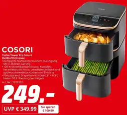 MediaMarkt COSORI Turbo Tower Pro Smart Heißluftfritteuse Angebot