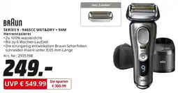 MediaMarkt BRAUN SERIES 9-9465CC WET&DRY + 94M Herrenrasierer Angebot