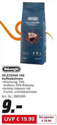 MediaMarkt DeLonghi SELEZIONE Kaffeebohnen Angebot