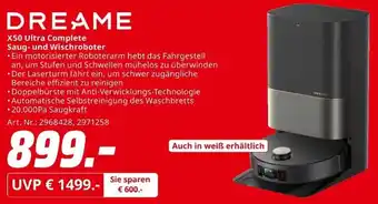 MediaMarkt DREAME X50 Ultra Complete Saug- und Wischroboter Angebot