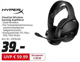 MediaMarkt HYPER Cloud Jet Wireless Gaming-Kopfhörer Angebot