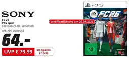 MediaMarkt SONY FC 26 PS5 Spiel Angebot