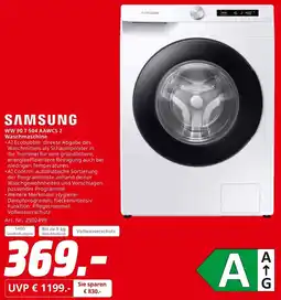 MediaMarkt SAMSUNG WW 90 T 504 AAWCS 2 Waschmaschine Angebot