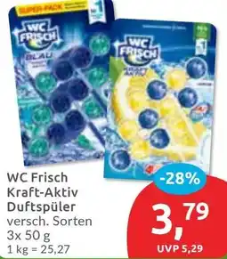 Budni WC Frisch Kraft-Aktiv Duftspüler Angebot