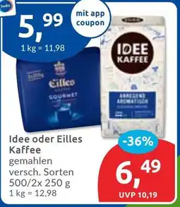 Budni Idee oder Eilles Kaffee Angebot