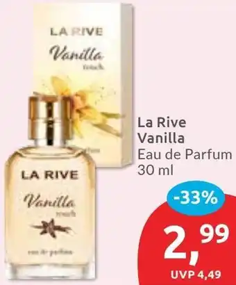 Budni La Rive Vanilla Eau de Parfum Angebot