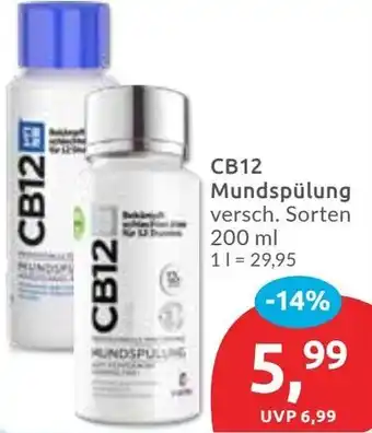 Budni CB12 Mundspülung Angebot