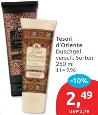 Budni Tesori d'Oriente Duschgel Angebot