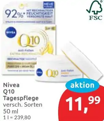Budni Nivea Q10 Tagespflege Angebot