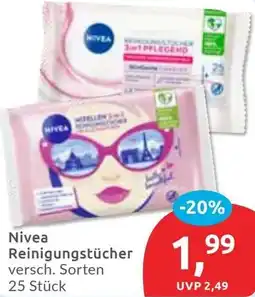 Budni Nivea Reinigungstücher Angebot