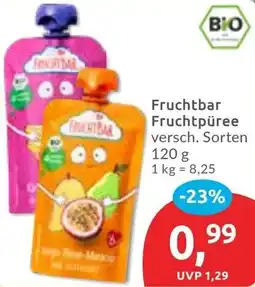 Budni Fruchtbar Fruchtpüree Angebot