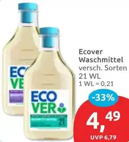 Budni Ecover Waschmittel Angebot