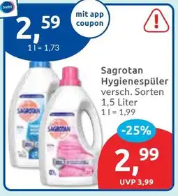 Budni Sagrotan Hygienespüler Angebot