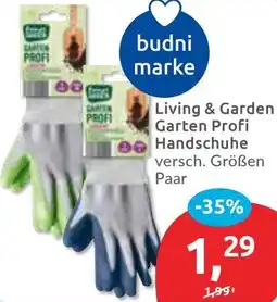 Budni Living & Garden Garten Profi Handschuhe Angebot