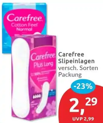 Budni Carefree Slipeinlagen Angebot