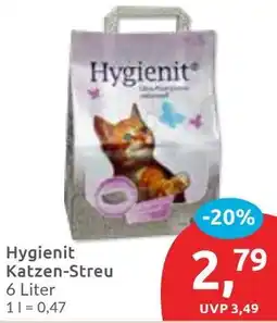 Budni Hygienit Katzen-Streu Angebot