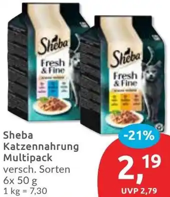 Budni Sheba Katzennahrung Multipack Angebot