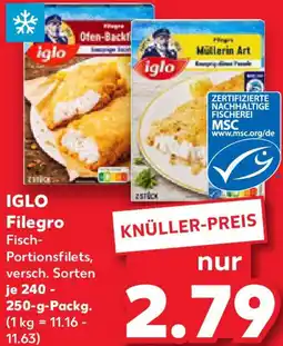 Kaufland IGLO Filegro Angebot