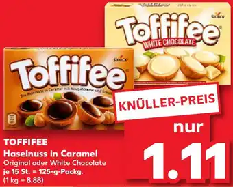 Kaufland TOFFIFEE Haselnuss in Caramel Angebot