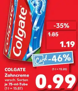 Kaufland COLGATE Zahncreme Angebot