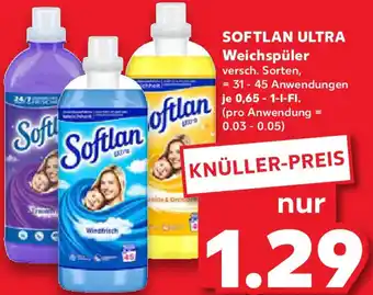 Kaufland SOFTLAN ULTRA Weichspüler Angebot