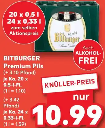 Kaufland BITBURGER Premium Pils Angebot