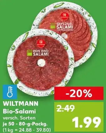 Kaufland WILTMANN Bio-Salami Angebot