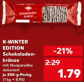 Kaufland K-WINTER EDITION Schokoladenkränze Angebot
