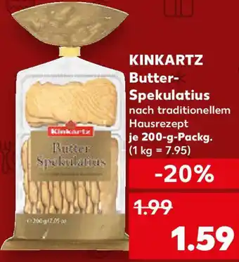 Kaufland KINKARTZ Butter- Spekulatius Angebot