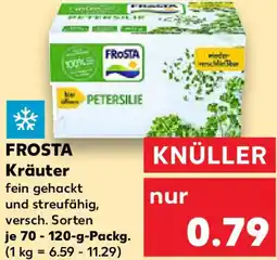 Kaufland FROSTA Kräuter Angebot