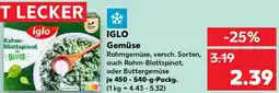 Kaufland IGLO Gemüse Angebot