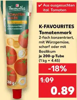 Kaufland K-FAVOURITES Tomatenmark Angebot