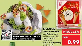 Kaufland K-CLASSIC Tortilla-Wraps Angebot