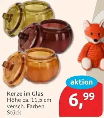 Budni Kerze im Glas Angebot