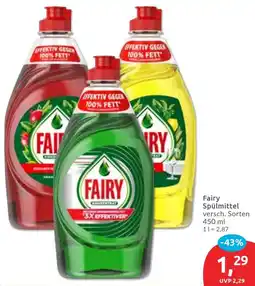 Budni Fairy Spülmittel Angebot