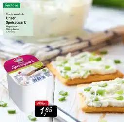 KONSUM Sachsenmilch Unser Speisequark Angebot