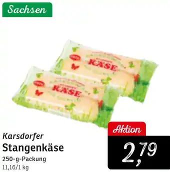 KONSUM Karsdorfer Stangenkäse Angebot