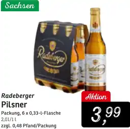 KONSUM Radeberger Pilsner Angebot