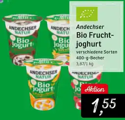 KONSUM Andechser Bio Fruchtjoghurt Angebot
