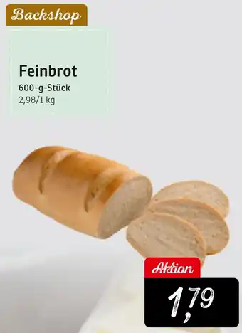 KONSUM Feinbrot Angebot