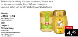 KONSUM Bihophar Linden-Honig oder Langnese Bienenhonig Angebot