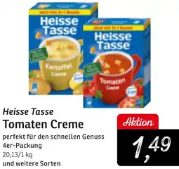 KONSUM Heisse Tasse Tomaten Creme Angebot