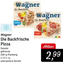 KONSUM Wagner Die Backfrische Pizza Angebot