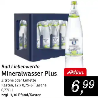 KONSUM Bad Liebenwerda Mineralwasser Plus Angebot