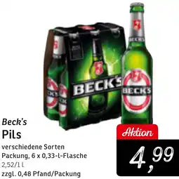 KONSUM Beck's Pils Angebot