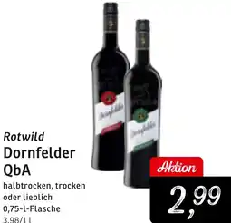 KONSUM Rotwild Dornfelder QbA Angebot