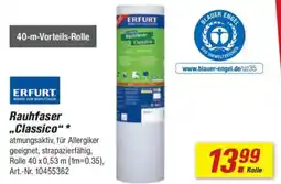 toom Baumarkt ERFURT Rauhfaser „Classico" Angebot